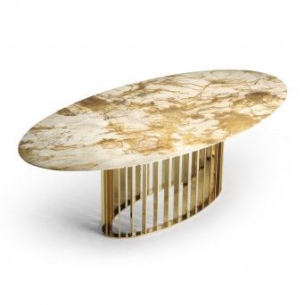 MESA DE JANTAR ORBITER ELLIPTICAL GOLD MESA DE JANTAR ORBITER ELLIPTICAL GOLD