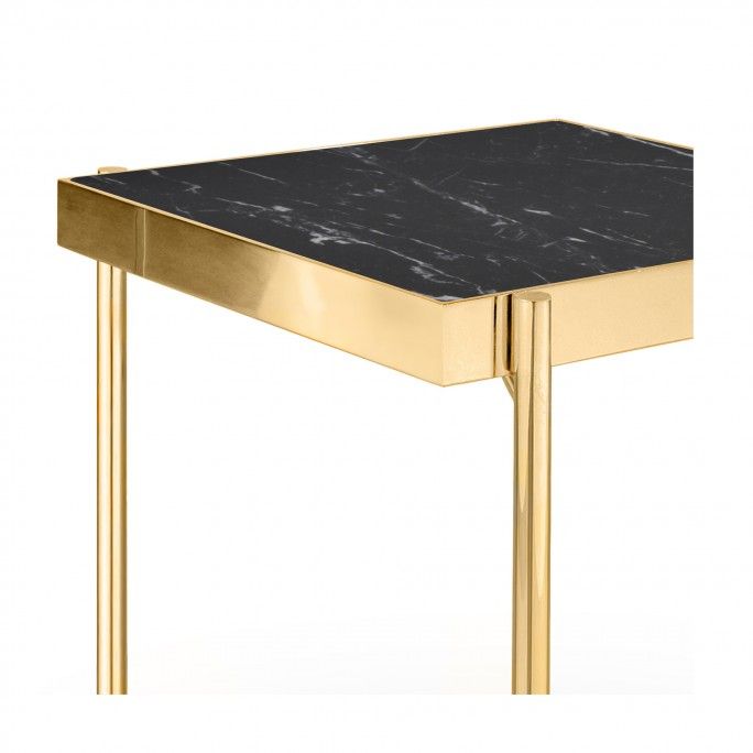 KANDINSKY SIDE TABLE SQUARE GOLD