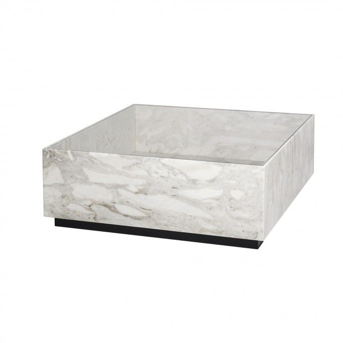 TABLE BASSE DUETO CLEAR