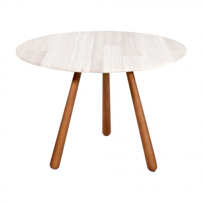 DROP  - TABLE D'APPOINT WHITE WOOD